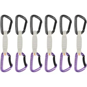 Mammut Optimales Handling für Sportkletterer Workhorse Keylock 12 cm 6-Pack Quickdraws Grau 12 cm