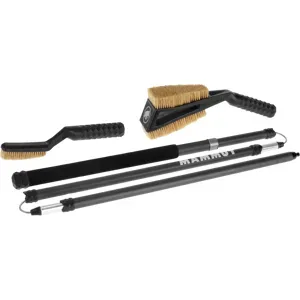 Mammut Set mit 2 Boulderbürsten und Teleskopstange Brush Stick Package Schwarz one size