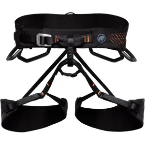 Mammut Robuster und atmungsaktiver Klettergurt Comfort Fast Adjust Harness Men Schwarz M