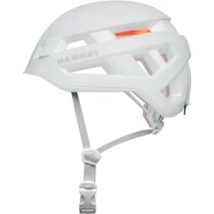 Mammut Leichter Kletterhelm mit Kevlarverstärkungen Crag Sender Helmet Weiß 56-61cm