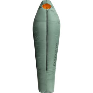 Mammut Warmer Kunstfaserschlafsack für einen tiefen Schlaf in der tiefen Kälte Comfort Fiber Bag -15C Grün L