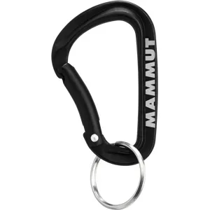 Mammut Zubehörkarabiner für Schlüssel und Ausrüstung Mini Carabiner Classic Keylock S Schwarz one size