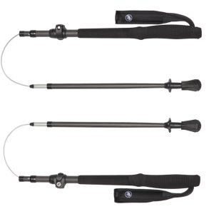MAMMUT Aenergy Ultra Vario Carbon Wanderstock Schwarz, Herren, Größe: 1