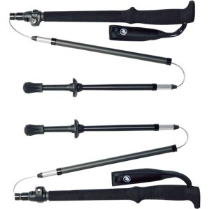 Mammut Robuste, verstellbare Bergtourenstöcke Taiss Poles Schwarz 115-135 cm