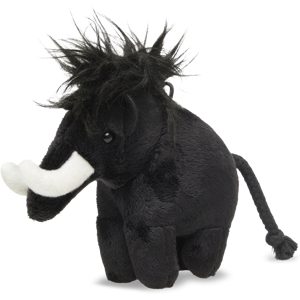 Mammut Plüschtier Toy S Schwarz S