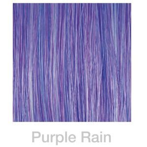 Balmain Fill-In Extensions Straight Fantasy Fiber Hair 45 cm Purple Rain