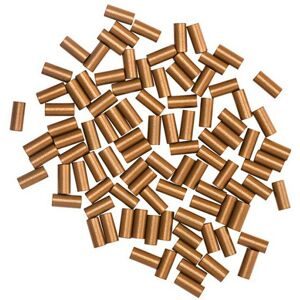 Balmain Micro Rings Hellbraun, Pro Packung 100 Stück