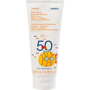 200ml KORRES Yoghurt Kids Comfort Sunscreen Emulsion SPF 50