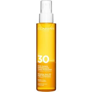 CLARINS Huile Solaire Embellissante Haute Protection SPF 30 150 ml