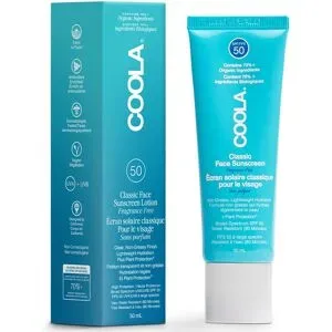 50ml Coola Classic SPF 50 Face Lotion Fragrance-Free