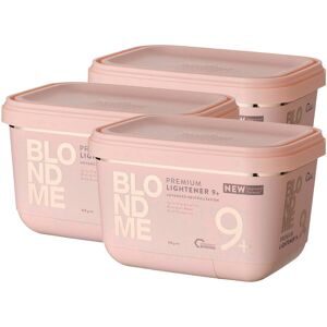Schwarzkopf Professional BLONDME Premium Lightener 9+ 3er Set 3 x 450 g