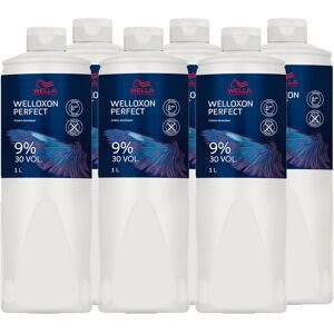 Wella Professionals Welloxon Perfect Creme Developer 6er Set 9 % - 30 Vol. 6 x 1 Liter
