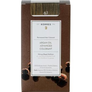 KORRES Argan Oil Hochentwickelte Coloration 6.1 Dunkelblond Asch