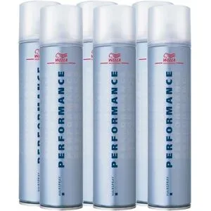 3000ml Wella Professionals Performance Haarspray mit Treibgas Aerosoldose Set (6 x 500ml)