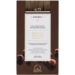 KORRES Argan Oil Hochentwickelte Coloration 6.73 Golden Cocoa