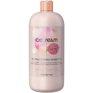 1L Inebrya Ice Cream Keratin Restructuring Shampoo