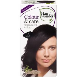 Hairwonder Colour & Care permanent colour 1 black 100 ml