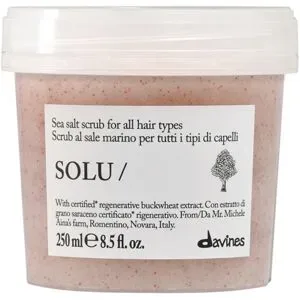 250ml Davines Essential Haircare Solu Sea Salt Scrub Cleanser