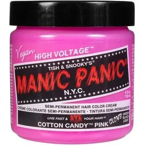 118ml Manic Panic Classic High Voltage Cotton Candy Pink
