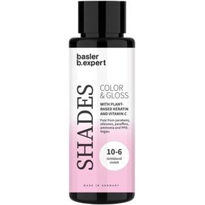 basler SHADES Color & Gloss 10-6 lichtblond violett 60 ml