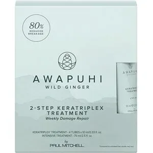 40ml Paul Mitchell Awapuhi Wild Ginger 2-Step Keratriplex Treatment (4 x 10ml)