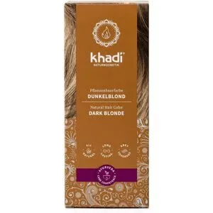 100g khadi Pflanzenhaarfarbe Dunkelblond