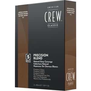 American Crew Presicion Blend Natural Gray Coverage Medium Natural, 3 x 40 ml
