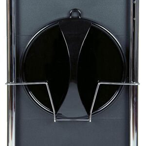 Efalock Spiegelhalter Schwarz matt