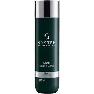 250ml System Professional LipidCode MAN Silver Shampoo