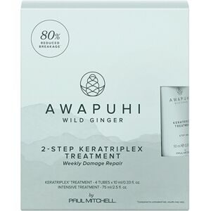 Paul Mitchell Awapuhi Wild Ginger 2-Step Keratriplex Treatment 4 x 10 ml