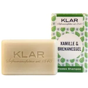 100g KLAR Festes Shampoo Kamille & Brennnessel