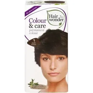 100ml Hairwonder Colour & Care permanent colour 3 dark brown