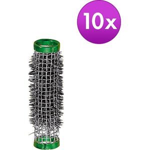 MyBrand Drahthaarwickler mit Borsten Grün, Ø 15 mm, Pro Packung 10 Stück