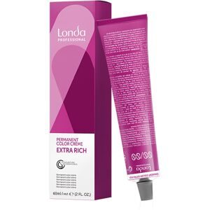 Londa Professional Permanente Cremehaarfarbe Extra Rich 12/61 Spezialblond Violett Asch, Tube 60 ml