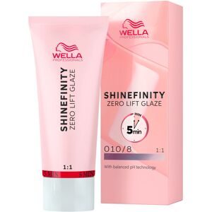 Wella Professionals Shinefinity Zero Lift Glaze 010/8 Opal Flash - hell-lichtblond perl 60 ml