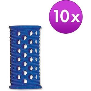 Efalock Original-Griffig-Kurzhaarwickler Blau, Ø 20 mm, Pro Packung 10 Stück