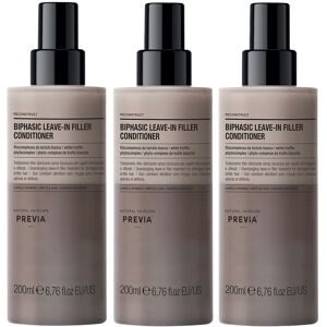PREVIA Reconstruct Filler Biphasic Leave-In 3er Set 3 x 200 ml