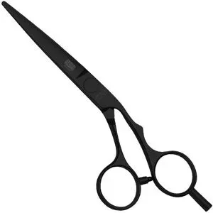KASHO Haarschere Silver Black Offset