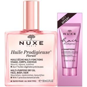 NUXE Huile Prodigieuse Florale Trockenöl + Shampoo Set
