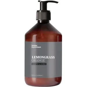500ml basler Lemongrass Orange Shampoo & Shower