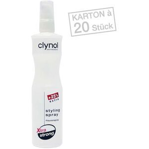 Clynol Stylingspray Xtra strong Frisurenspray 20 x 250 ml