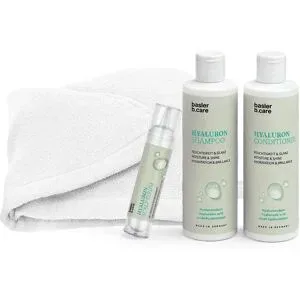 basler Hyaluron Hair & Scalp Set (Shampoo 200ml + Conditioner 200ml + Scalp Serum 30ml + Haarturban)
