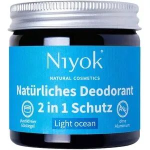 40ml Niyok 2 in 1 anti-transpirante Deocreme - Light ocean