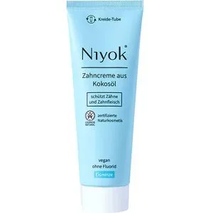 75ml Niyok Zahncreme aus Kokosöl - Eisminze