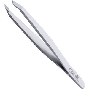 Canal Haarpinzette, gerade, satin, rostfrei, 9 cm satin