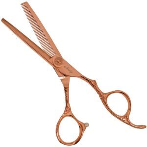 e-kwip Modellierschere Flower rose gold 5,5