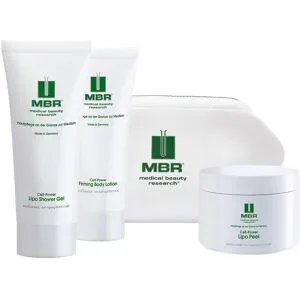 MBR Medical Beauty Research Body Shaping Set (Duschgel 200ml + Peeling 200ml + Lotion 200ml + Tasche)
