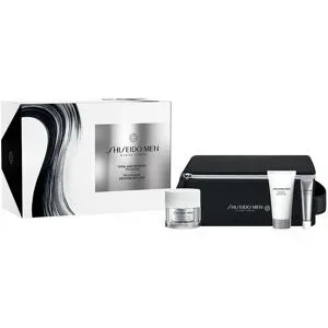 85ml Shiseido Men Pouch Set (Cream 50ml + Cleanser 30ml + Revitalizer Eye 5ml + Pouch)