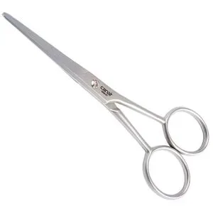 Canal Bart- und Haarschere mit Mikroverzahnung rostfrei, 12 cm
