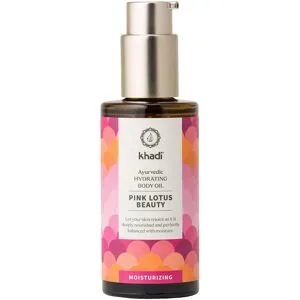 100ml khadi Moisturizing Ayurvedic Hydrating Body Oil Pink Lotus Beauty